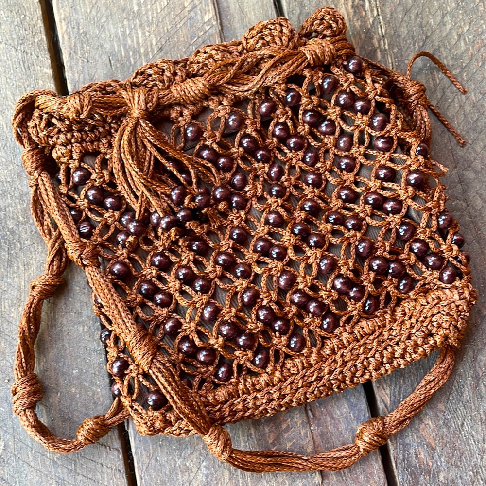 Walborg Hand Beaded purse, made in Japan
